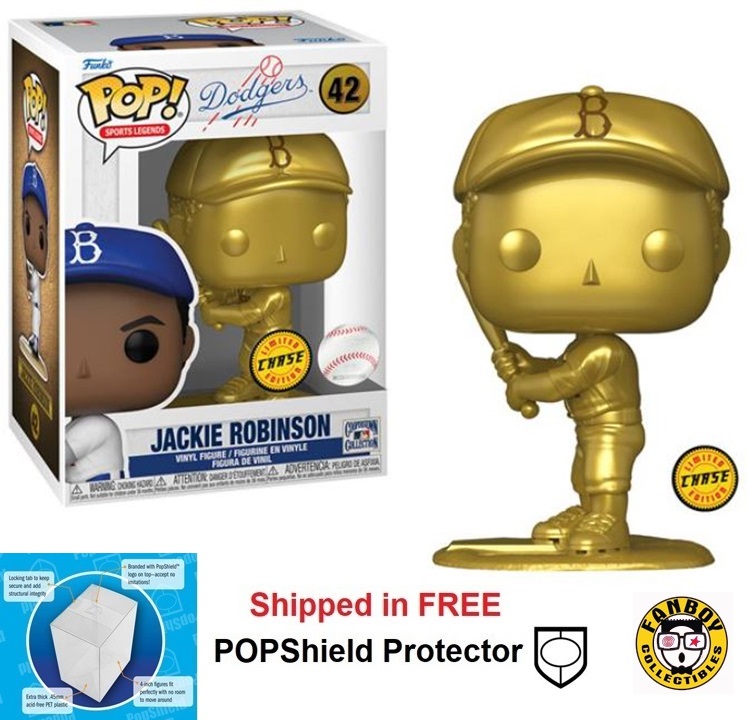 Funko POP MLB Legends Brooklyn Dodgers Jackie Robinson #42 Chase